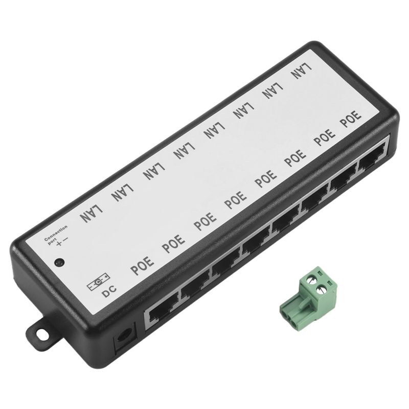 Power Over Ethernet - محول طاقة عبر الإيثرنت PHILE-8 بـ