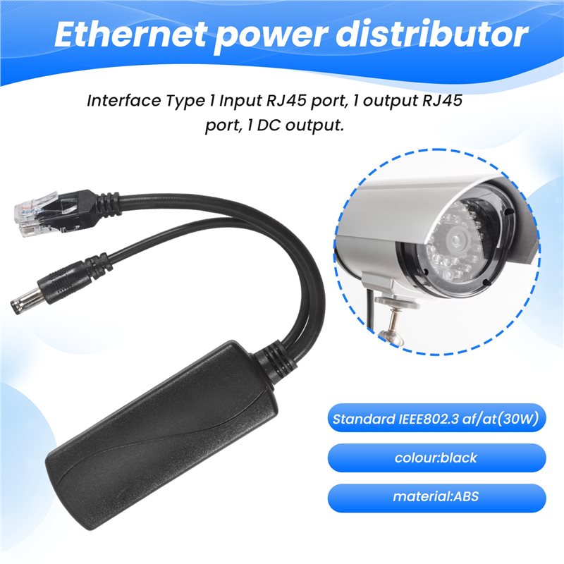 موزع طاقة عبر الإيثرنت DT60 PS - مراجعة Power Over Ethernet وسعره