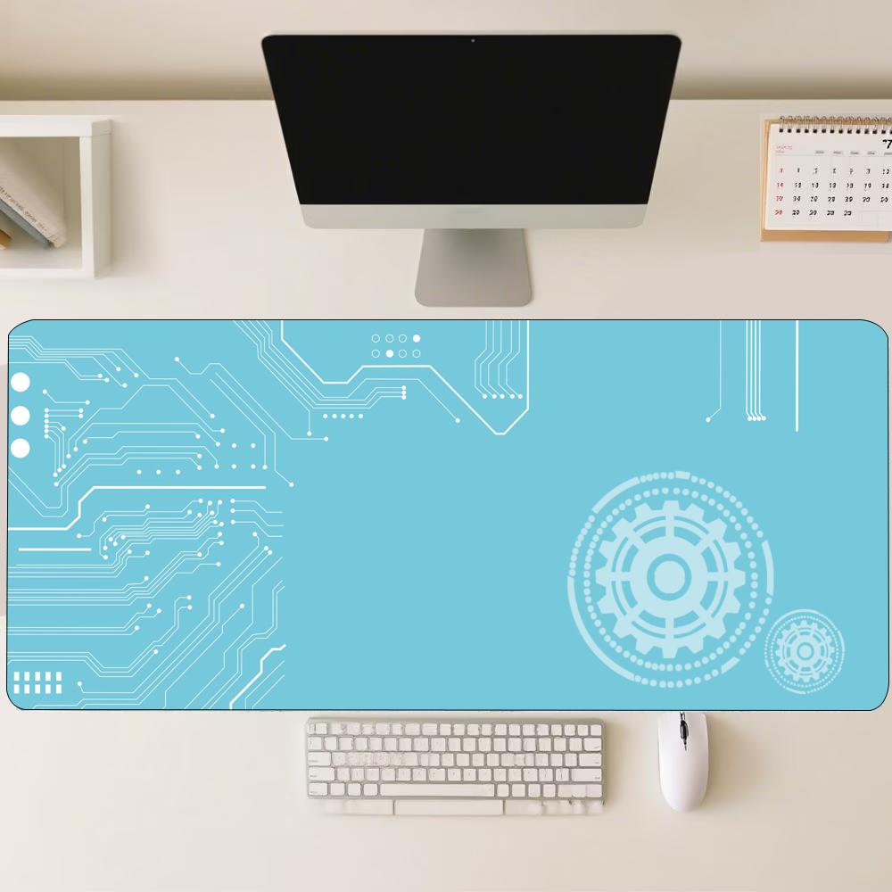 بساط فأرة ممدد بنمط تروس من بل - مراجعة Office Tech Gear وسعره