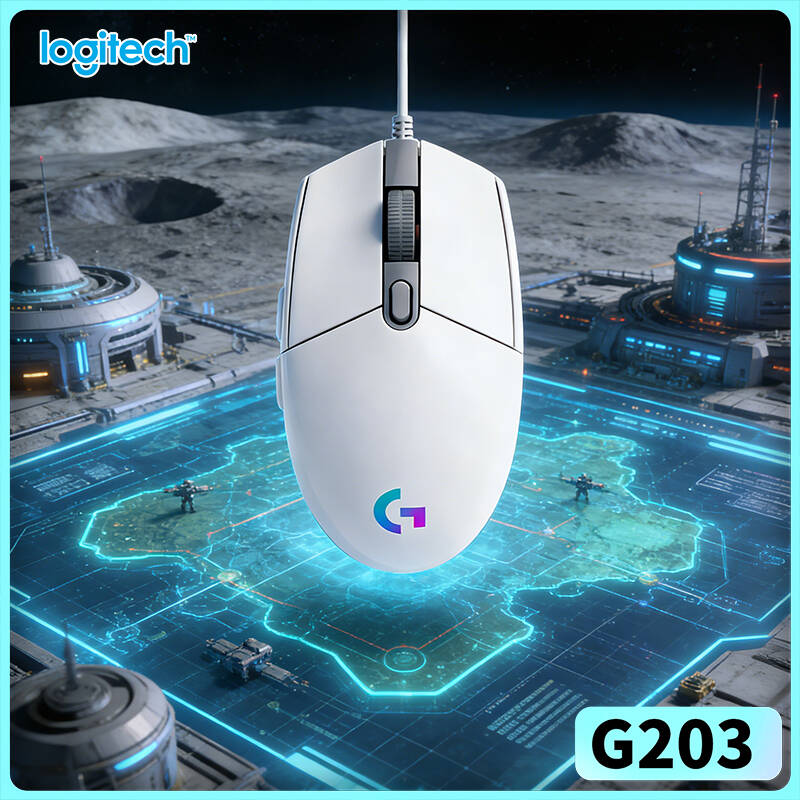 ماوس الألعاب لوجيتك G203 LIGHT - مراجعة Logitech Mouse G203 وسعره