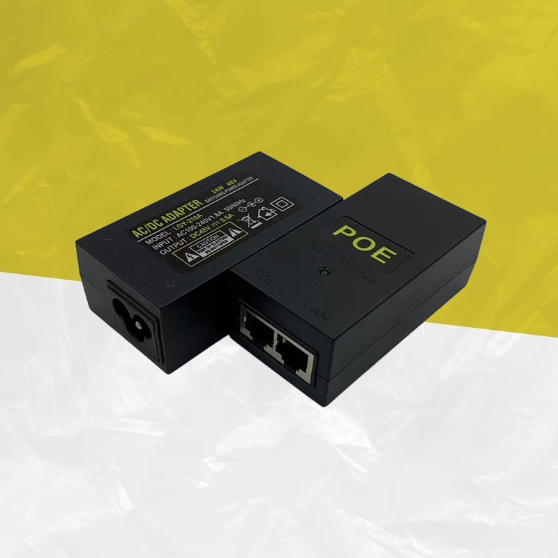 POE جيجابت الطاقة 48V0.5A/24V  - مراجعة Power Over Ethernet وسعره