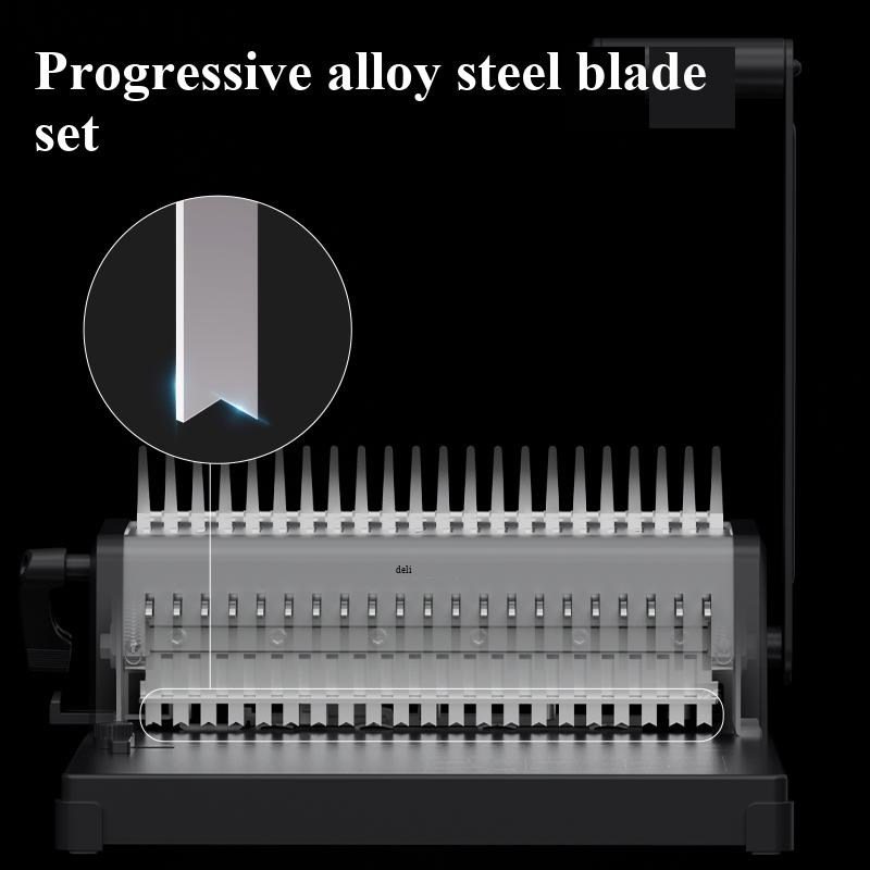 آلة تجليد ديلي 3870/3871/3872S - مراجعة Binding Machine Comb وسعره