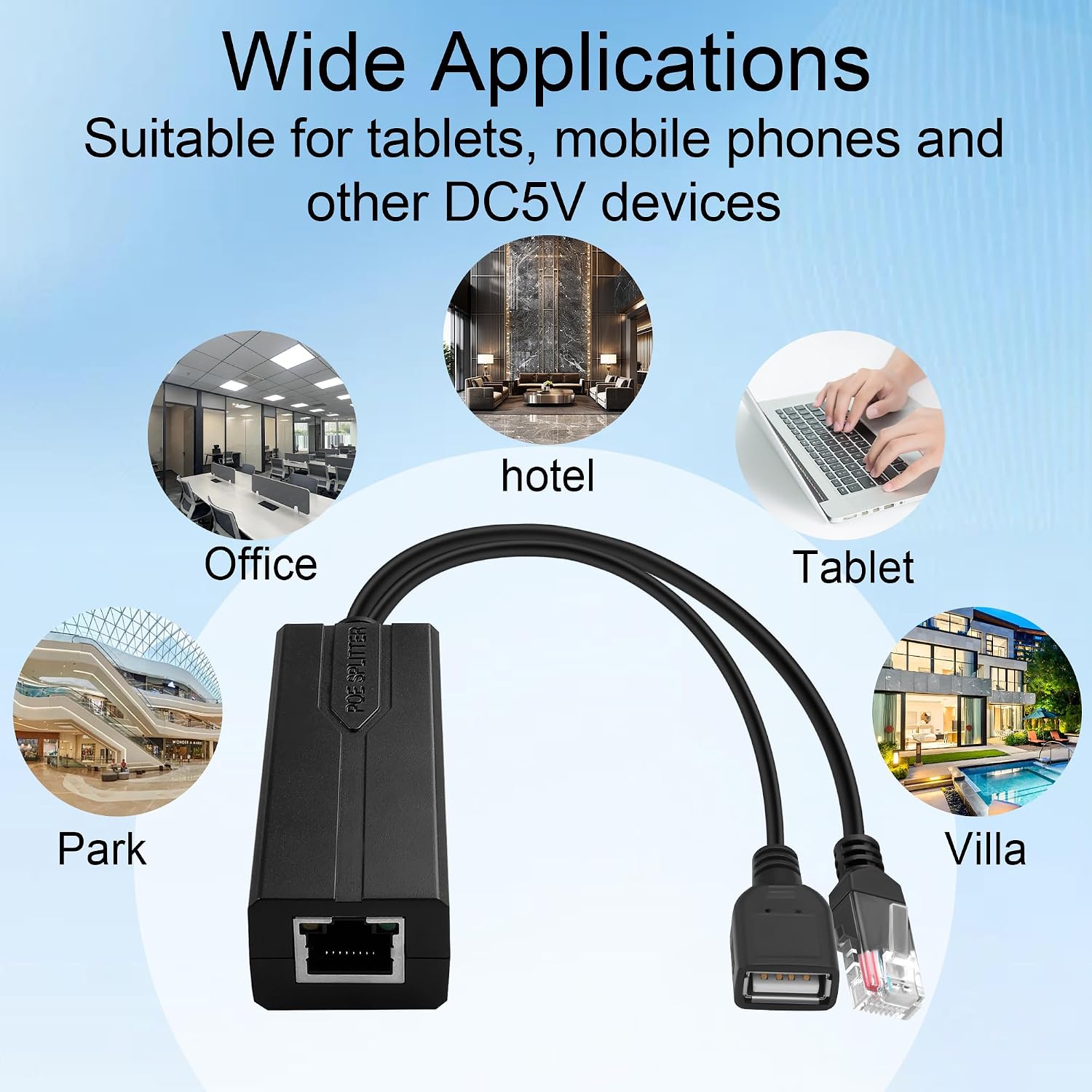 مقسم طاقة PoE 5 فولت 2.4 أمبير - مراجعة Power Over Ethernet وسعره