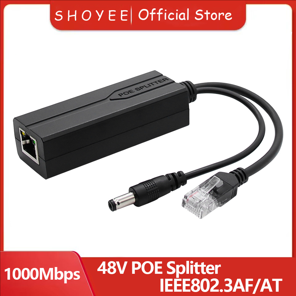 POE Splitter 48V إلى 12V/5V IE - مراجعة Power Over Ethernet وسعره