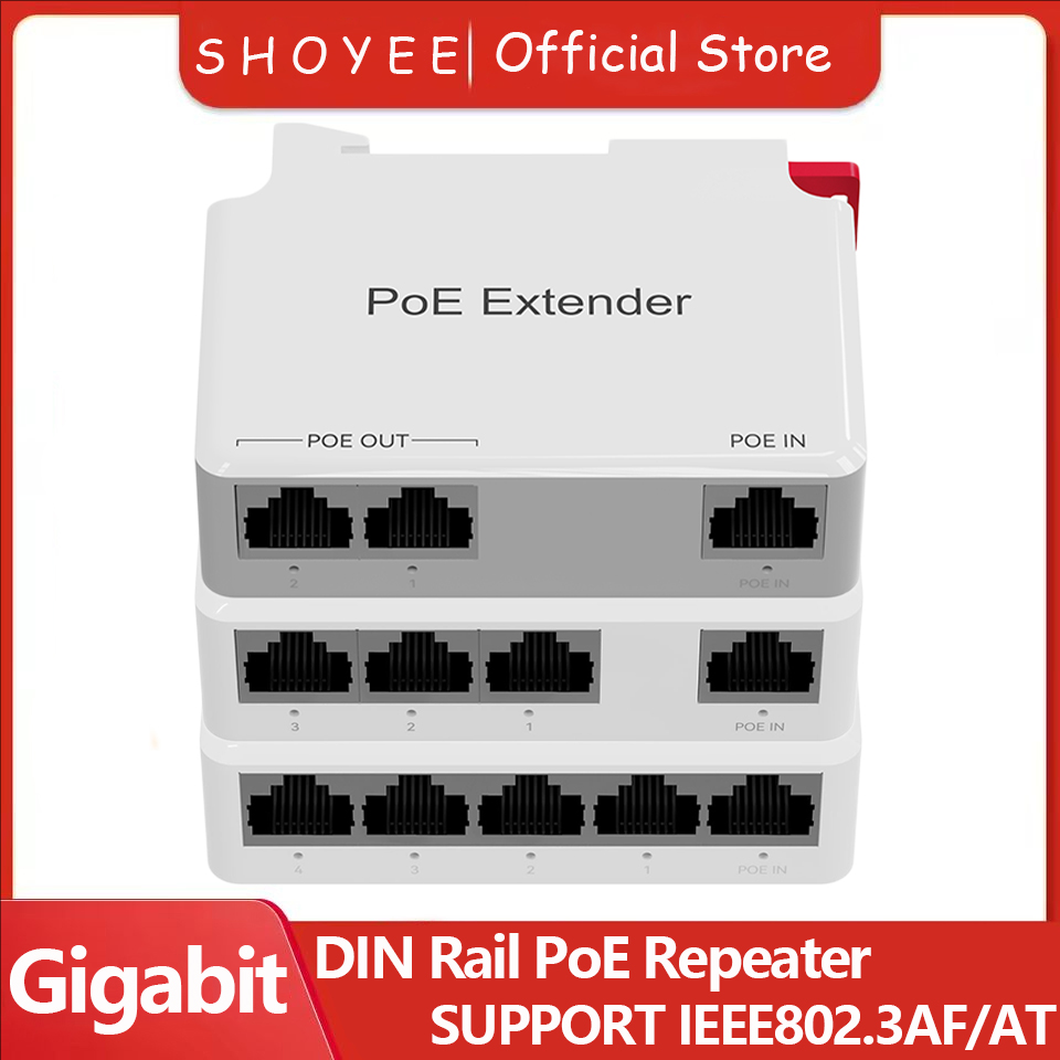 موسع نطاق PoE بـ 2/3/4 منافذ ج - مراجعة Power Over Ethernet وسعره