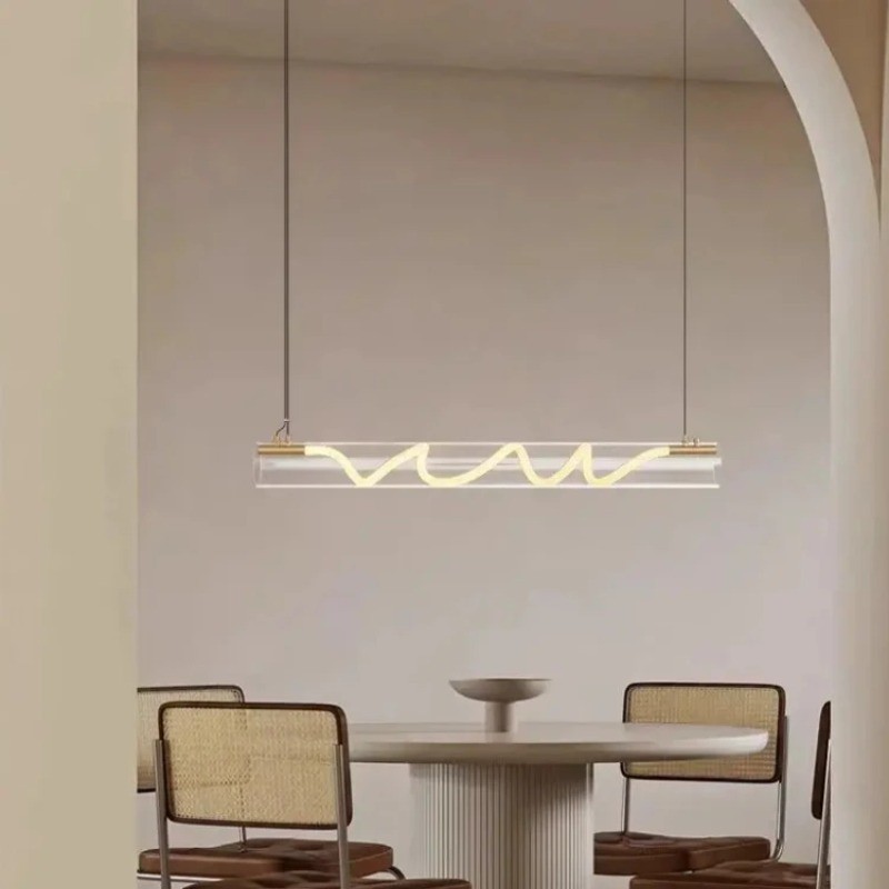 مصباح معلق أنبوبي طويل بتصميم  - مراجعة Office Technician وسعره